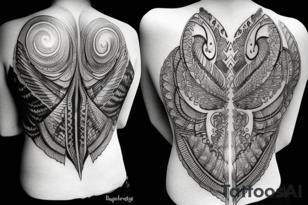 back tattoo tattoo idea