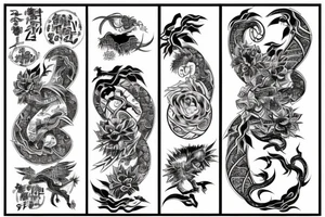 back tattoo tattoo idea