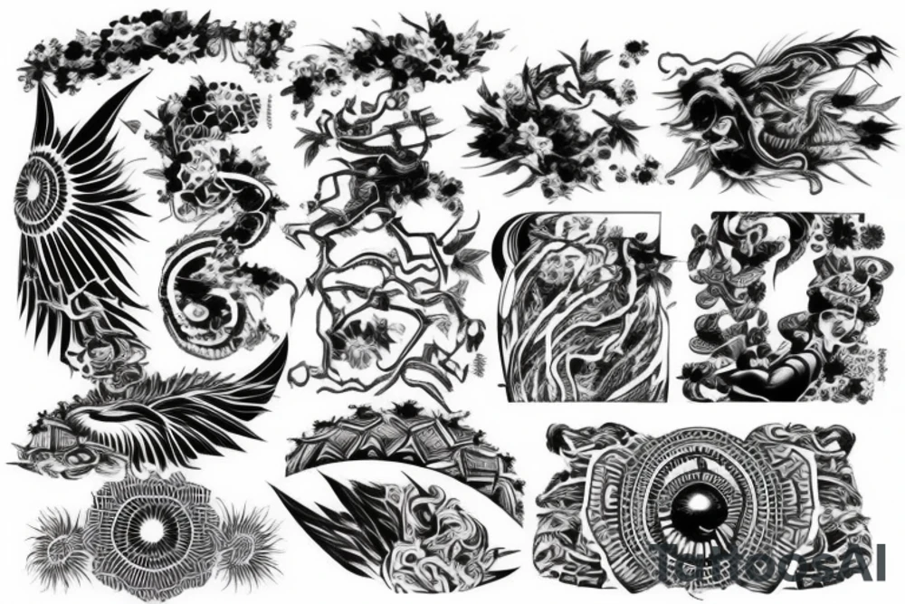 back tattoo tattoo idea