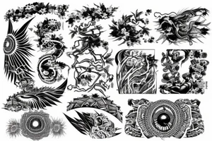 back tattoo tattoo idea