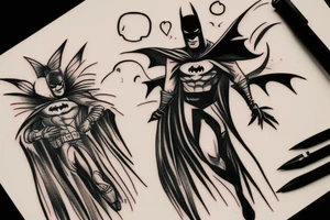 batman scarecrow tattoo idea