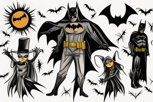 batman scarecrow tattoo idea