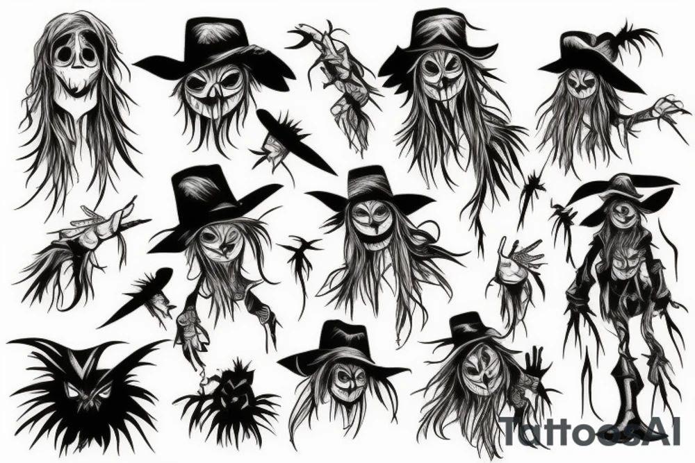 scarecrow tattoo idea