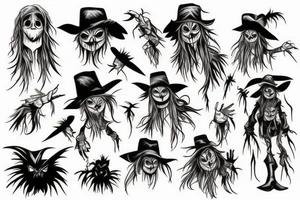 scarecrow tattoo idea