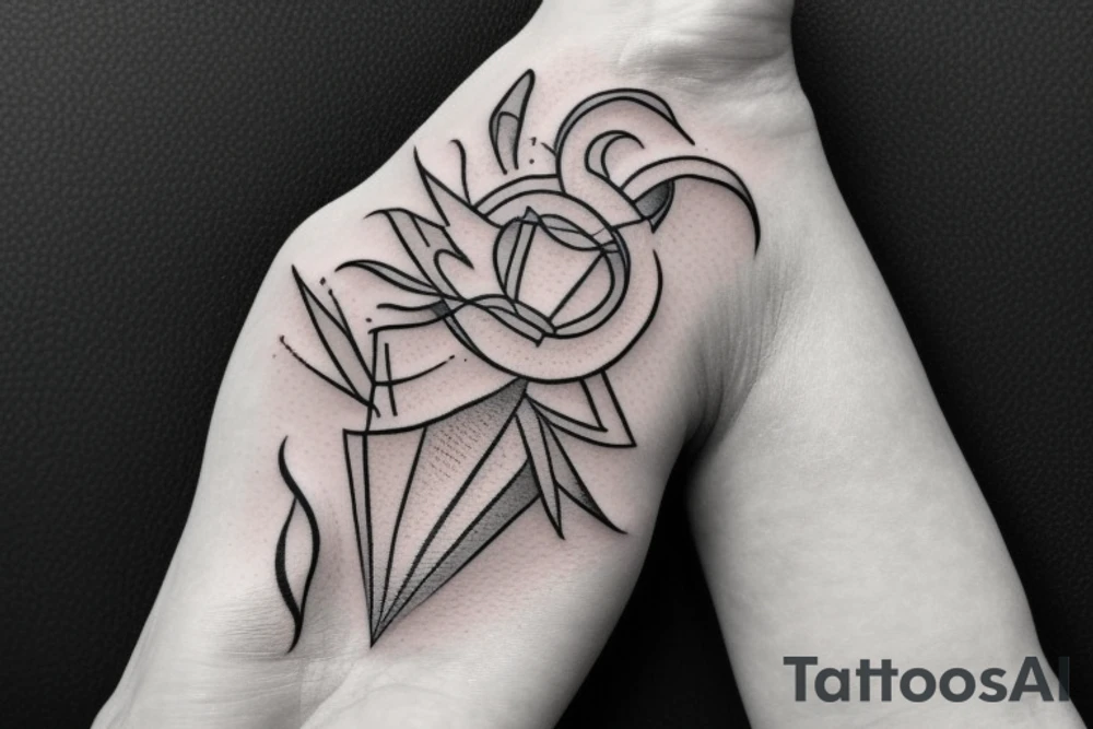 It should be small warming and cute to make on my finger tattoo idea