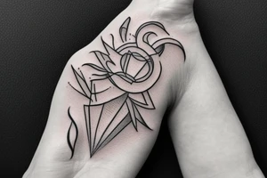 It should be small warming and cute to make on my finger tattoo idea