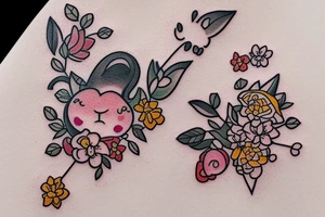small, warming and cute to make on my finger tattoo idea
