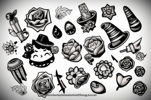 small, warming and cute to make on my finger tattoo idea