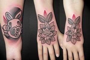 small, warming, welcoming and cute to make on my finger tattoo idea