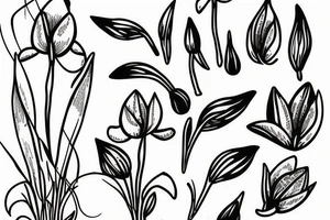 snowdrop tattoo idea