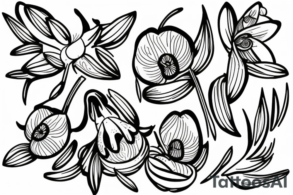 snowdrop tattoo idea