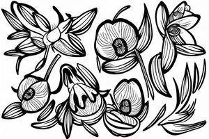 snowdrop tattoo idea