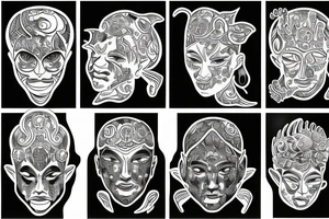 Tej face God tattoo idea