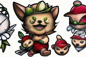 teemo tattoo idea