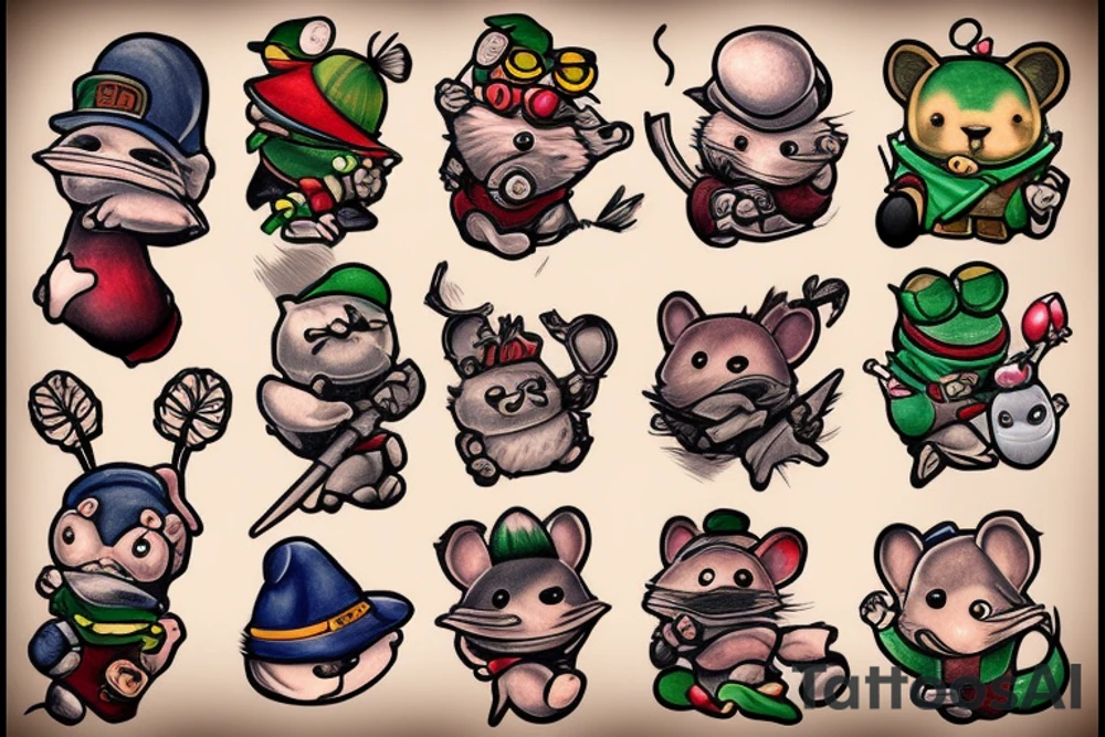 teemo tattoo idea