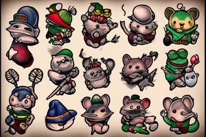 teemo tattoo idea