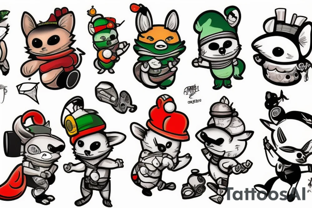 teemo tattoo idea