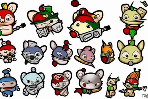 teemo tattoo idea