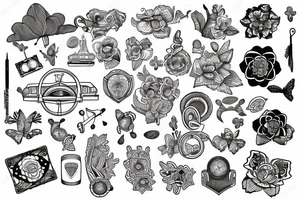 travel tattoo idea