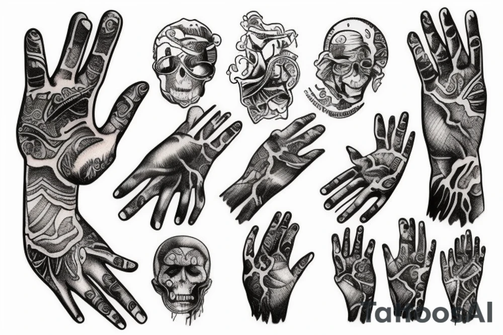 Cover up for fingers tattoo tattoo idea