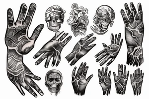 Cover up for fingers tattoo tattoo idea