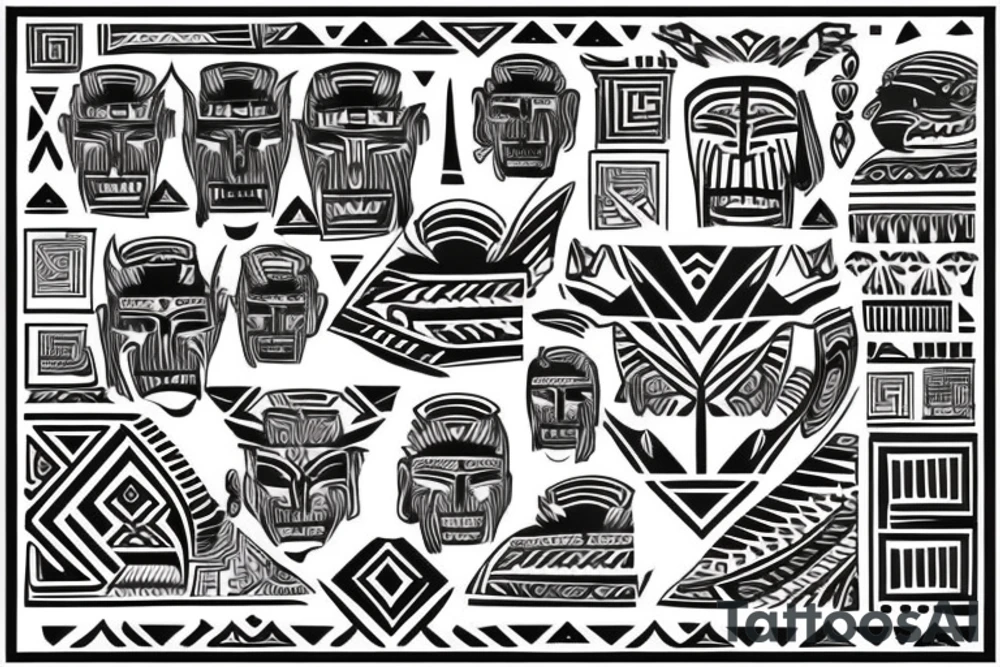 Aztec, family tattoo idea