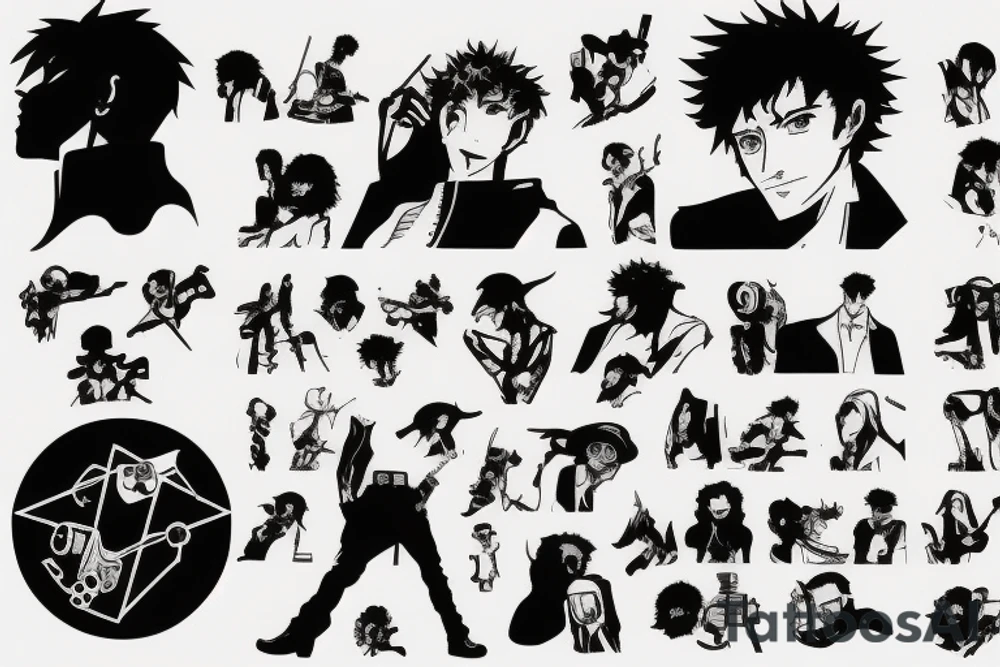 Cowboy bebop tattoo idea