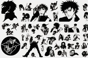 Cowboy bebop tattoo idea