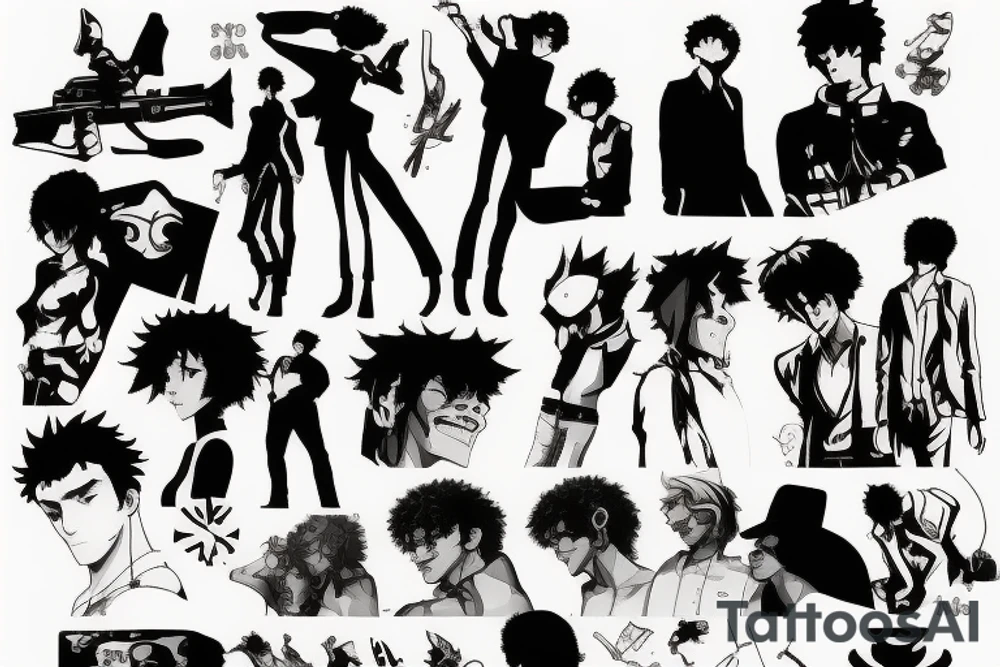 Cowboy bebop tattoo idea