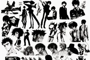 Cowboy bebop tattoo idea