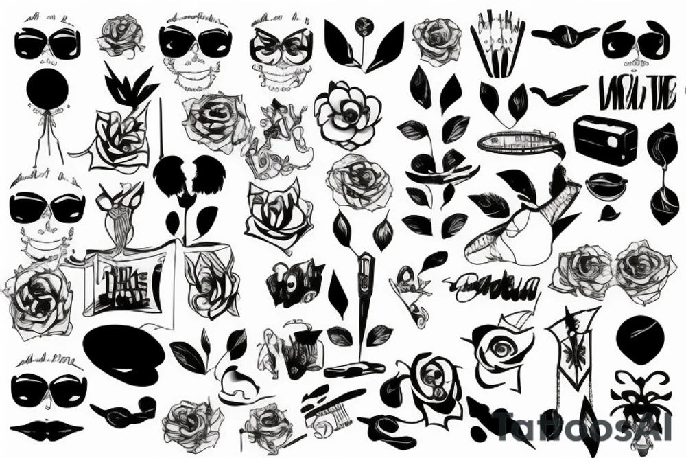 Digital tattoo idea