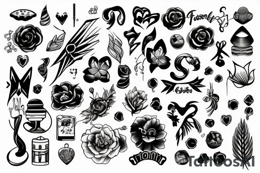 Digital tattoo idea