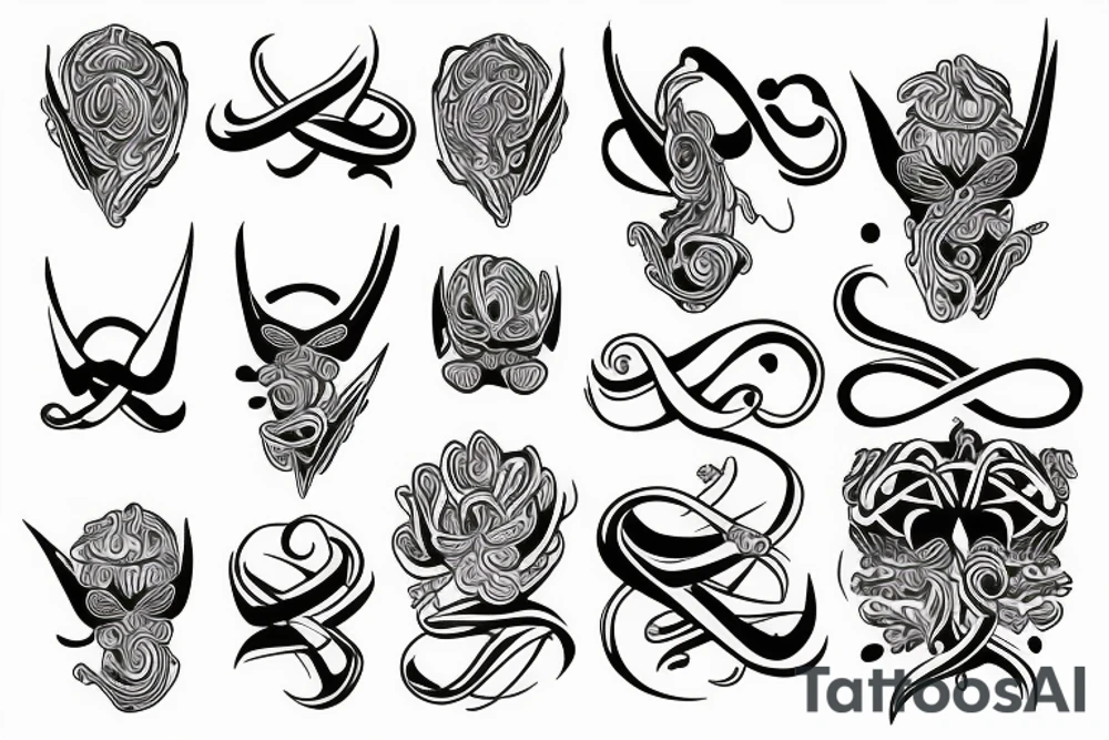 Infinity tattoo idea