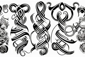 Infinity tattoo idea