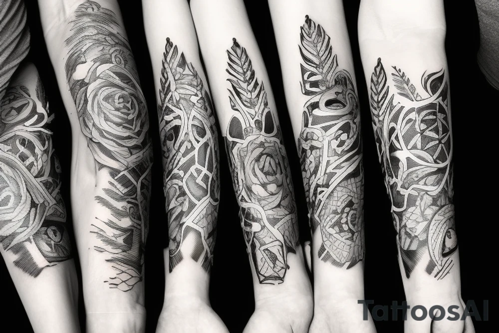 Live and let live tattoo idea