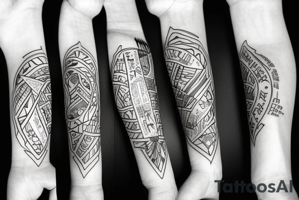 Live and let live tattoo idea