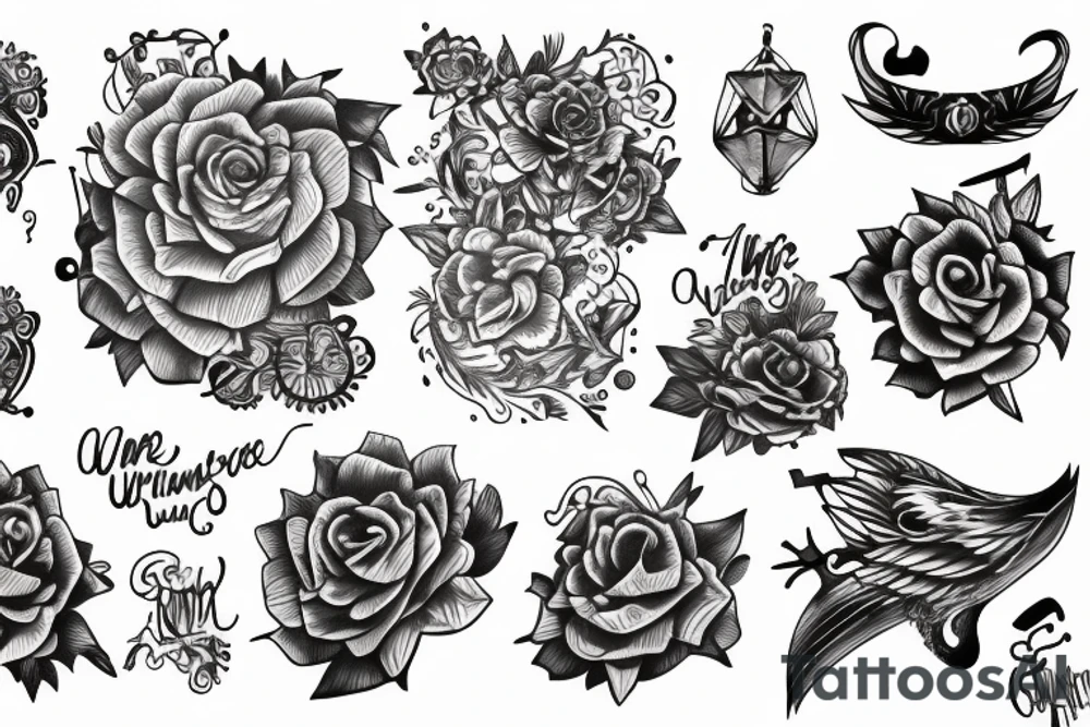 unwritten tattoo idea