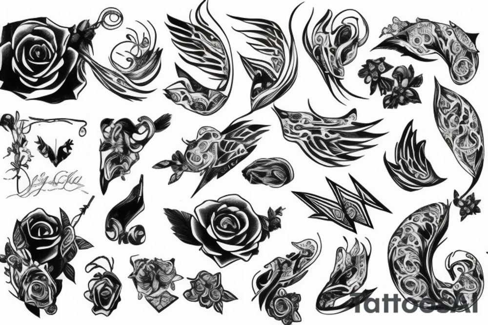 unwritten tattoo idea