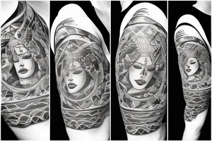 head in the clouds tattoo idea
