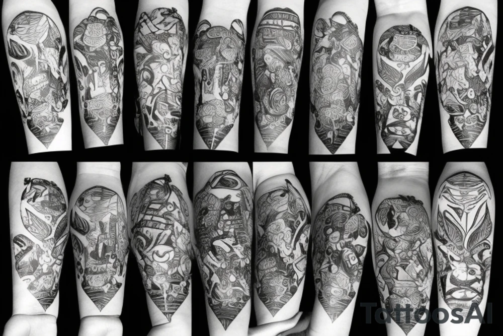 brutal bee tattoo idea