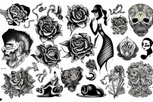 be present tattoo idea