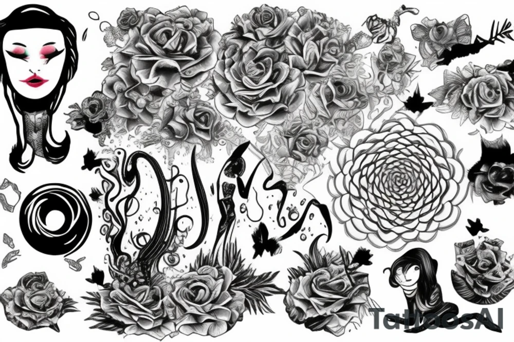 be present tattoo idea