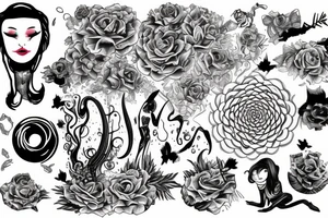 be present tattoo idea