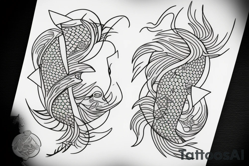 pisces tattoo tattoo idea