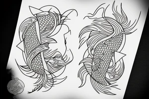 pisces tattoo tattoo idea