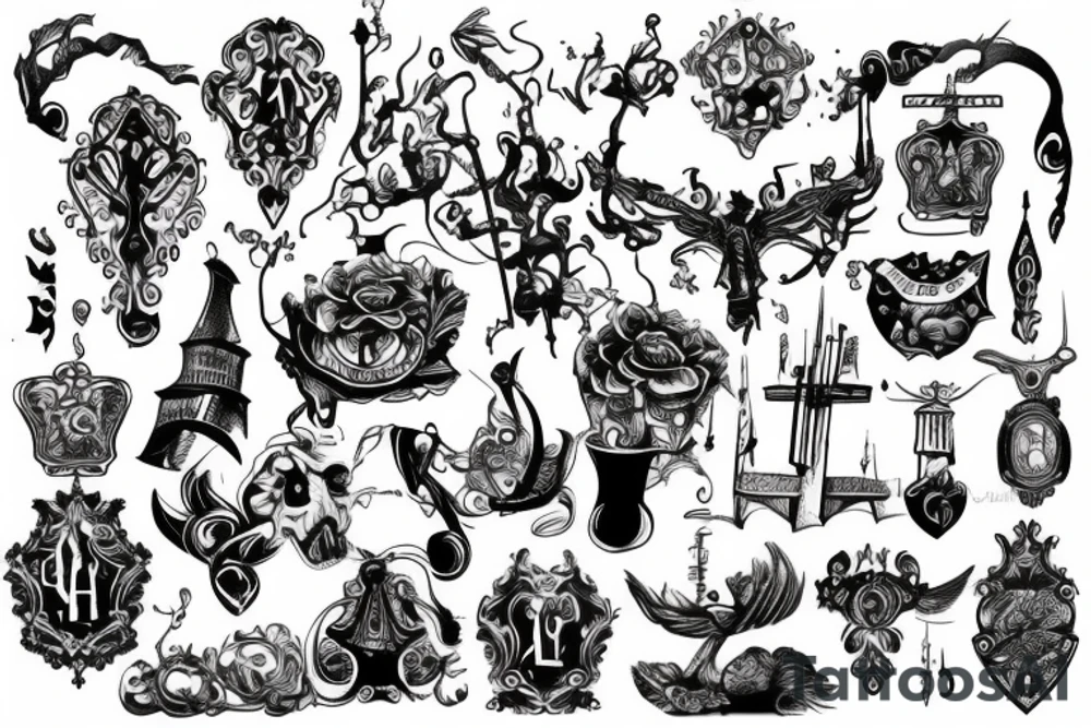 Castle tattoo idea