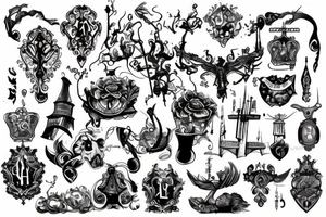 Castle tattoo idea