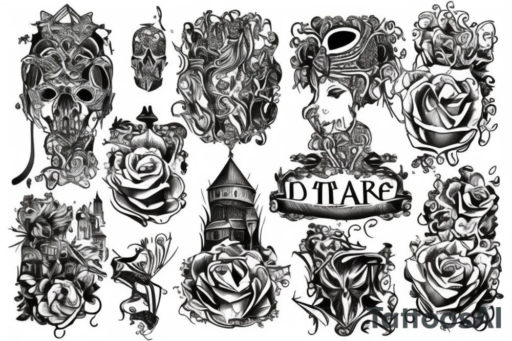 Castle tattoo idea