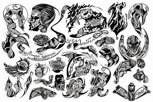 Money tattoo idea