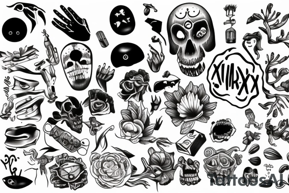 Anxiety tattoo idea